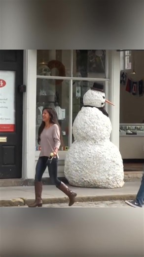 1.6M views · 45K reactions | Freaky The Scary Snowman on Reels | Facebook