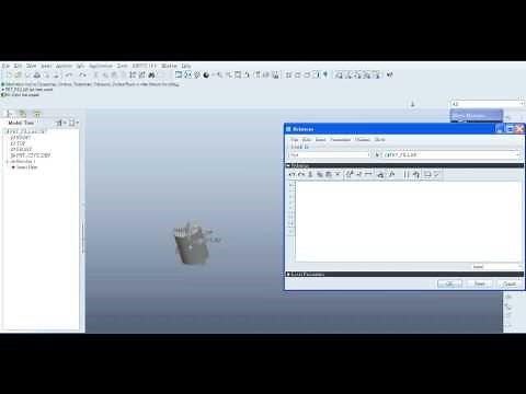 PRO/E Drawing-2(Insert and connect the part and its drawing) 工程圖-2(匯入零件與設定零件與圖紙的關聯)