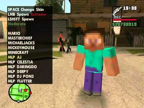 PACK DE SKINS PARA GTA SA (SKIN.IMG) SKIN SELECTOR