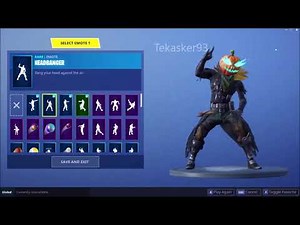 Headbanger NEW Leaked Fortnite Dance Emote EPIC