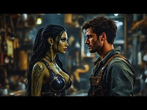 The Alien Woman Came To Get Spare Parts But Fell in Love When She Saw The Human Mechanic.