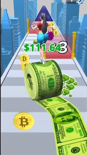 Money Roller 🤑 💸 Game Challenge #shorts #games #moneyroller #gameplay