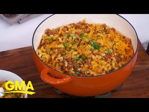 Esther Choi shares her kimchi mac and beef recipe