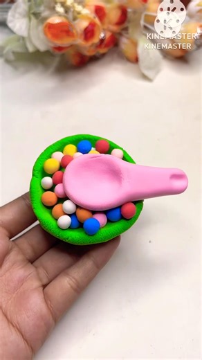 DIY idea 💡 super easy clay diye tutorial video 🥳#music #diy #trending #craft #funny #funny #clay