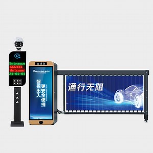 [Hot Item] Smart Parking Lot System Gate Arm Office Building Factory Traffic Security Access Control Advertising Barrier Gate