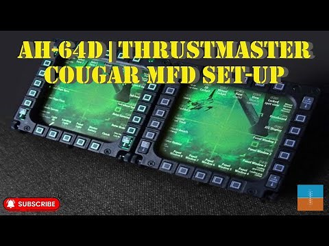 DCS World | AH-64D | Thrustmaster Cougar MFD Set-Up
