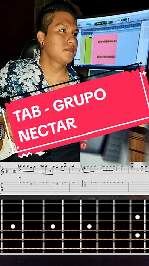 Tablatura de Muchachita de Grupo Néctar
