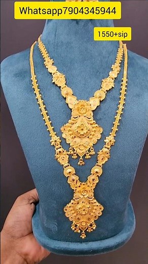 whatsapp7904345944 one grame gold combo #tranding #designerjeweller #weddingaccessories #jewellery