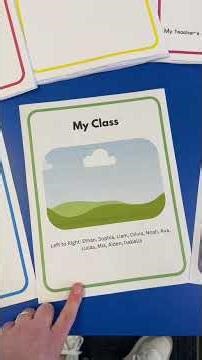 Early in the month of April, I start preparing our preschool memory books