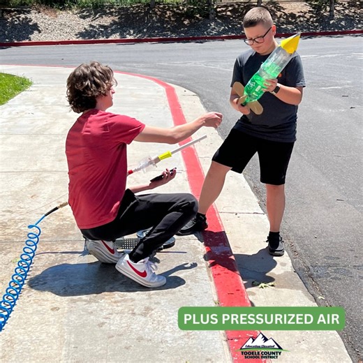 Last week students enjoyed Engineering Camp at the Community Learning Center. Students learned about engineering while designing, creating, and testing their ideas. Learn more about CTE Pathways including the Technology and Engineering pathway available through the Community Learning Center at https://communitylearningcenter.tooeleschools.org/about-the-clc/cte-programs #teamtcsd #CTEPathway #Engineering | Tooele County School District