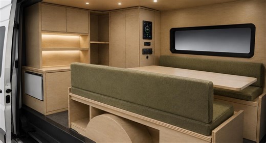 VW Crafter Campervan Conversion Plans | CNC Dxf Files, Van Layout Pdf (digital Download) - Etsy