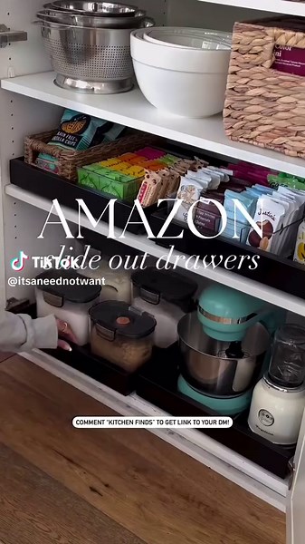 Maximize Kitchen Space with Pull-Out Cabinet Organizers