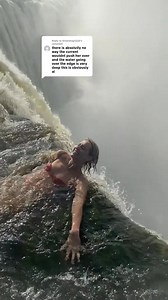 Devil’s Pool be like 😂 | Visit Zambia.