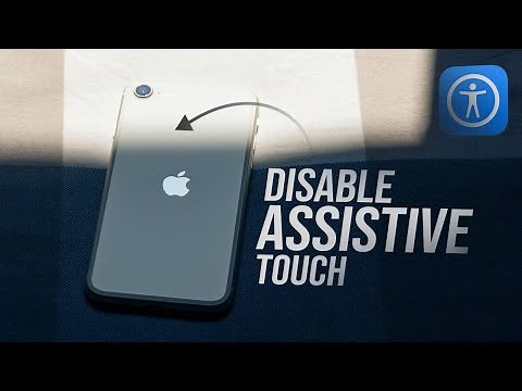 How to Disable Assistive Touch on iPhone (tutorial)