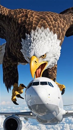 : 🦅 GIANT Eagle vs Airplane! ✈️(Unbelievable Scene)