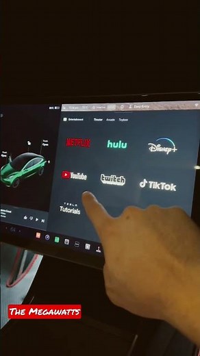 Can You Watch a Movie in a Tesla? Tesla Theater Mode #tesla #theatermode #elonmusk