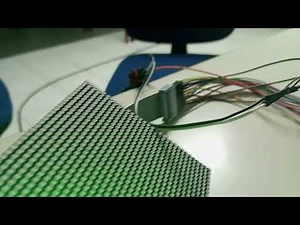 ESP32 + RGB PANEL HUB75