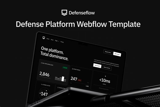 Defenseflow - Security Webflow Template | BRIX Templates - Webflow