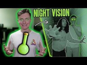 *GONE WRONG* DRINKING NIGHT VISION POTION AT 3 AM!! (I CAN SEE IN THE DARK!!)