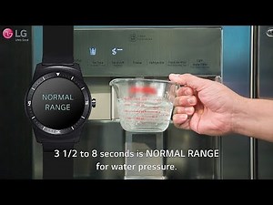 LG Refrigerator - Slow Dispensing Water and Low Ice Production (2018 Update)