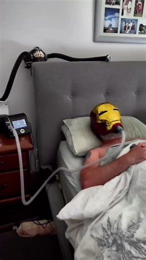 Cpap Reviews on Instagram: "The Ironman 3000 CPAP Mask by SleepHQ – Breathe Like a Hero, Dream in 4K 😴 #sleepapnea #sleep #cpap #sleephq #cpapmask #snoring #resmed #breathing #marvel #ironman"