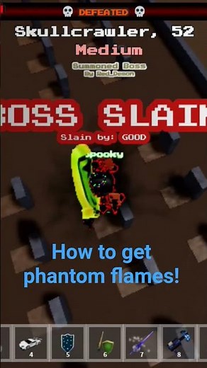 How to get phantom flames in mega boss survival halloween part 2! #truedialogue