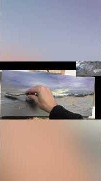 Seascape Oil Painting Paint over #art #oilpainting