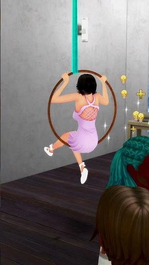 Functional Gymnastics Mod by Waronkcc #sims4 #sims4mods #urbansimmer #sims4mod #sims4letsplay