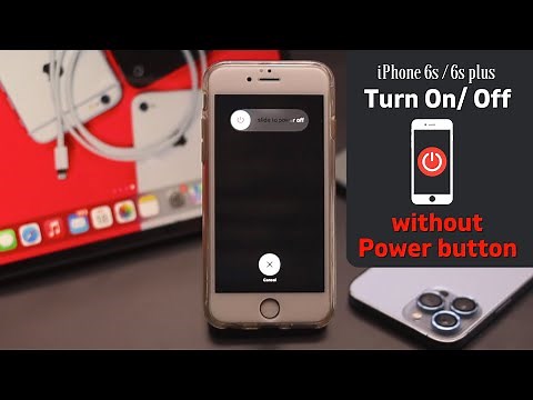 iPhone 6s/6s Plus Turn ON/OFF Without Power Button (How To)