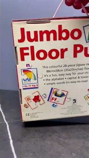 Jumbo ABC Floor Puzzle (28 Giant Pieces)