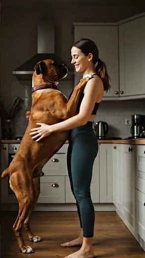 The best couple love Dogs: A Hug That Melts Hearts Woman & Dog's Special Bond #shorts #dogs