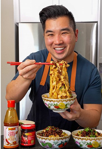 Sweet & Spicy Chili Oil Noodles | Fast Family Dinner