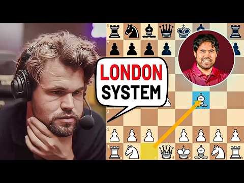 Magnus SHOCKS Hikaru with the London System!