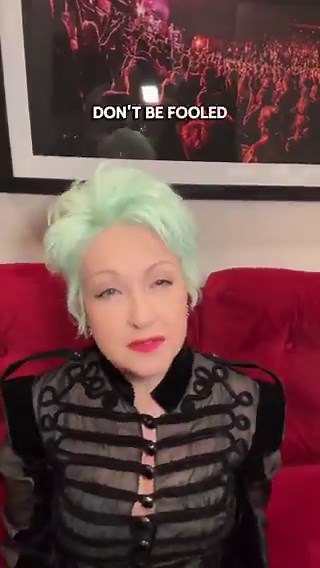 Pop singer Cyndi Lauper films a deceptive PSA advocating against the SAVE Act for the League of Women Voters"The SAVE Act is not about protecting against voter fraud. It's about voter suppression... especially for millions of women.""First, they come after our right to control our bodies, and now they're coming after our right to vote."