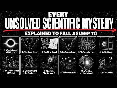 Every Unsolved Scientific Mystery Explained to Fall Asleep To