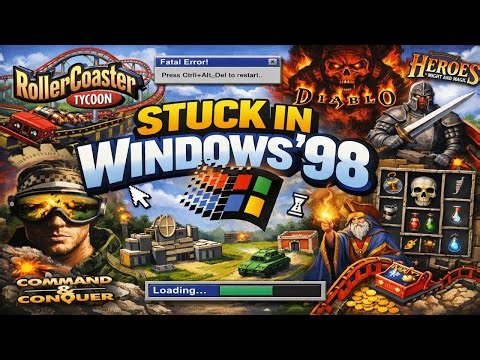 Stream Crashed… Now I’m Stuck in Windows ’98 😵‍💫