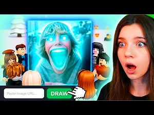 This Roblox FE Script Lets You DRAW ANY IMAGE…😳 - (Draw ME!)