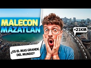 Malecón de MAZATLÁN SINALOA - Guía DEFINITIVA