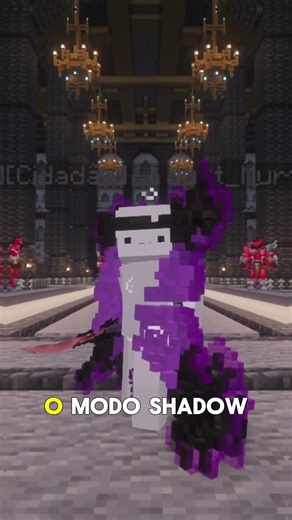 SOLO LEVELING no MINECRAFT LANÇOU! #minecraft #sololeveling #shorts