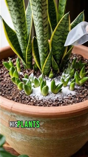 This Simple White Powder Method Is Helping Snake Plants MultiplyStep-by-step 👉 comments