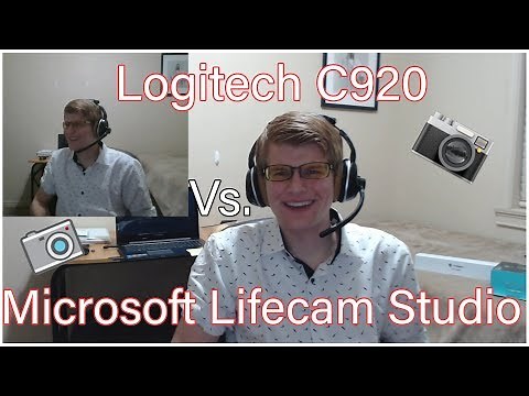 Logitech C920 Webcam Vs Microsoft Lifecam Studio - Full Review