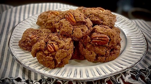 Double Chocolate Pecan Cookies