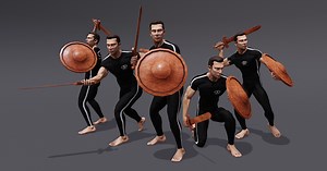 ANIMSET: SWORD & SHIELD | 3D Animations | Unity Asset Store