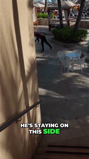 Wrong Pool Side, Right Person, Perfect Reunion #shorts #resortlife #unexpected