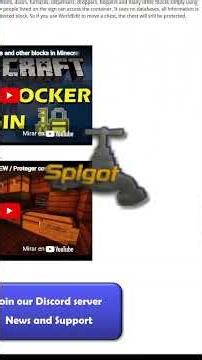 PLUGINS para tu SERVIDOR de MINECRAFT - BlockLocker (PROTECCION de Cofres)