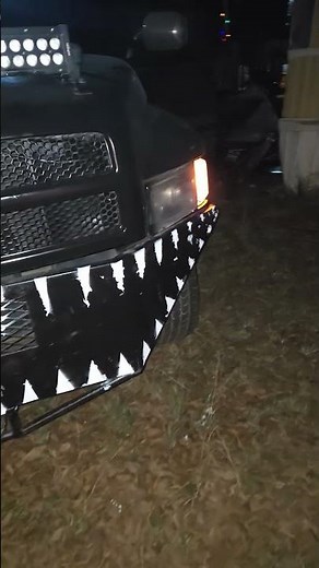 1997 dodge ram custom painted bumper