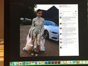 Student Slays Prom in Gatsby Themed Jumpsuit