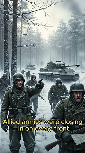 “Hitler’s Final Gamble: The Ardennes Offensive That Changed WWII #ww2history #worldwar2 #wwiihistory