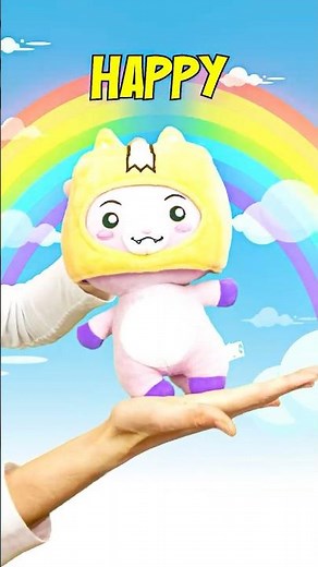 I Am Happy, Now I'm Sad! 🎵 LankyBox Emotions Kids Song
