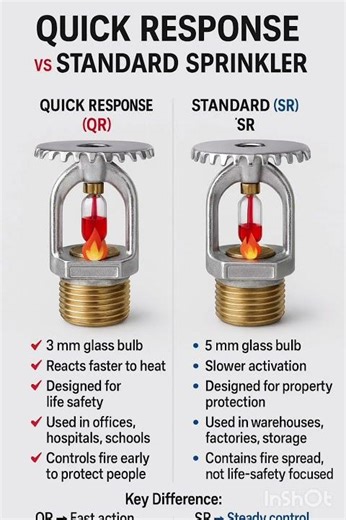 #quickresponse #sprinkler #esfr #sprinkler #earlyresponsesprinkler #mep #knowldgeshare #nfpa #nfpa13